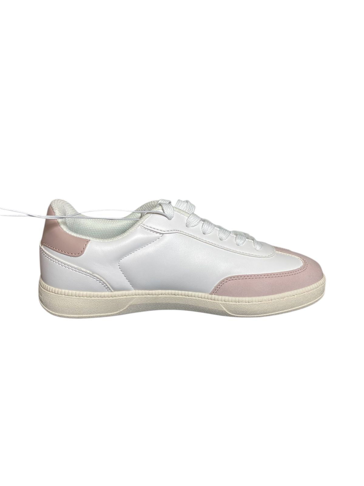 Tenis Calvin Klein White & Rose - TALLA 7.5 USA DAMA