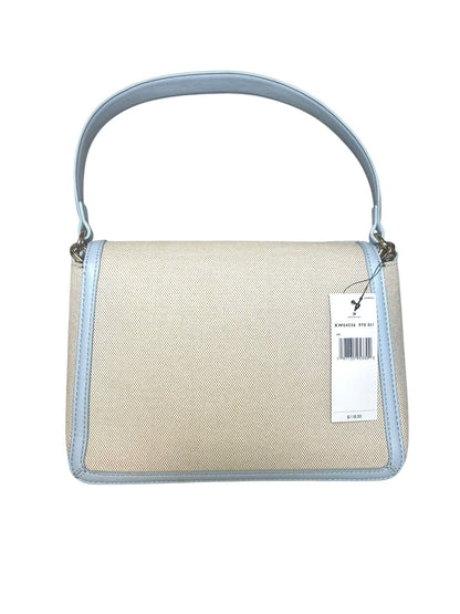 Bolso Tommy Hilfiger Original Beige con Azul Cielo – Crossbody Elegante