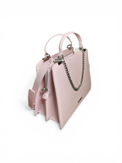 Bolso Satchel Steve Madden - ROSA Y NEGRO