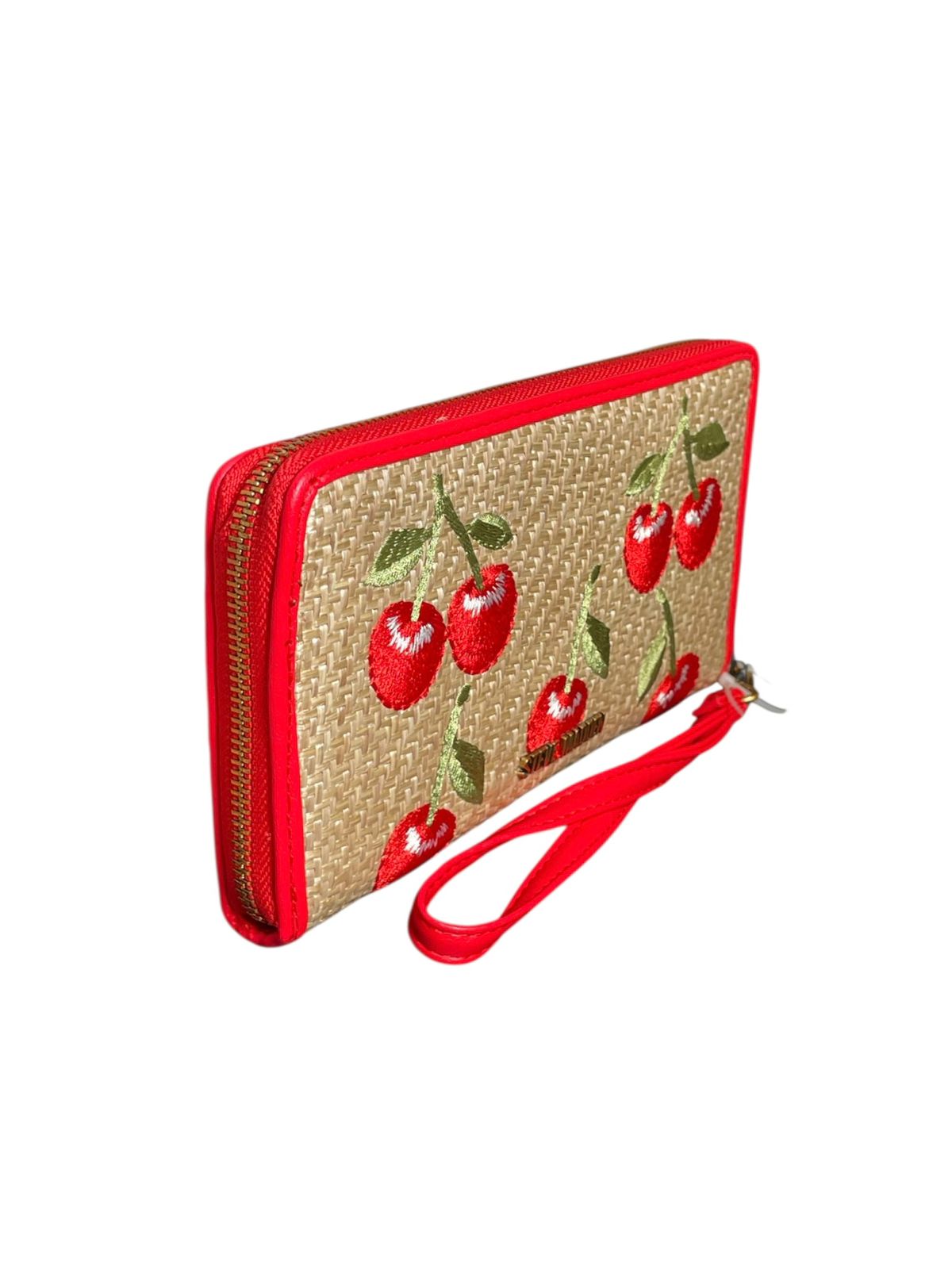 Cartera Steve Madden - Cherry Blossom Straw