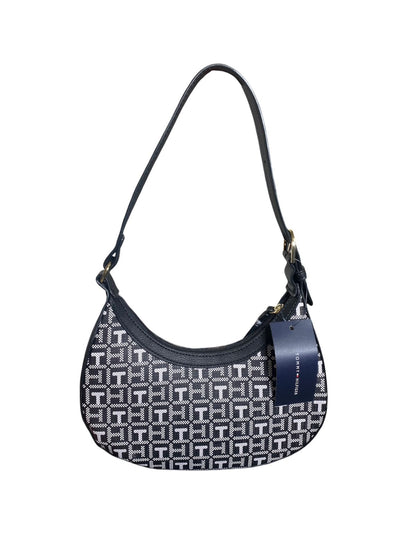 Bolso Tommy Hilfiger Monograma en Blanco y Negro