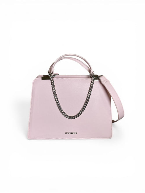 Bolso Satchel Steve Madden - ROSA Y NEGRO