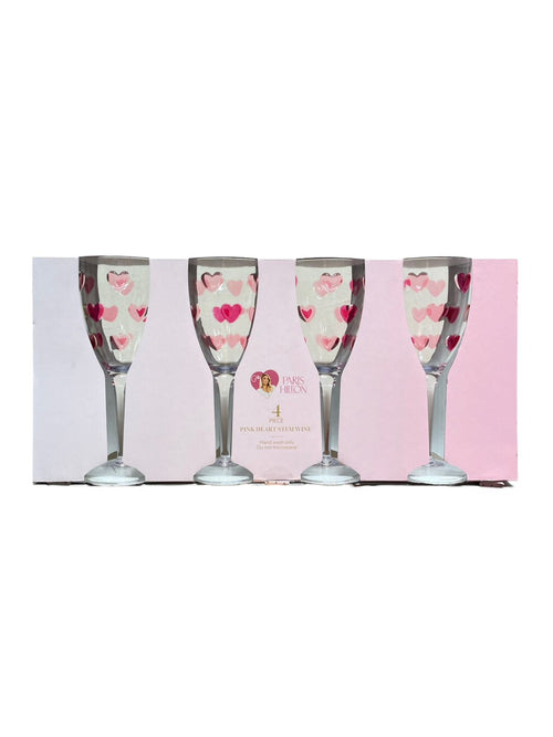 Copas con corazones estilo Paris Hilton – Elegantes y duraderas