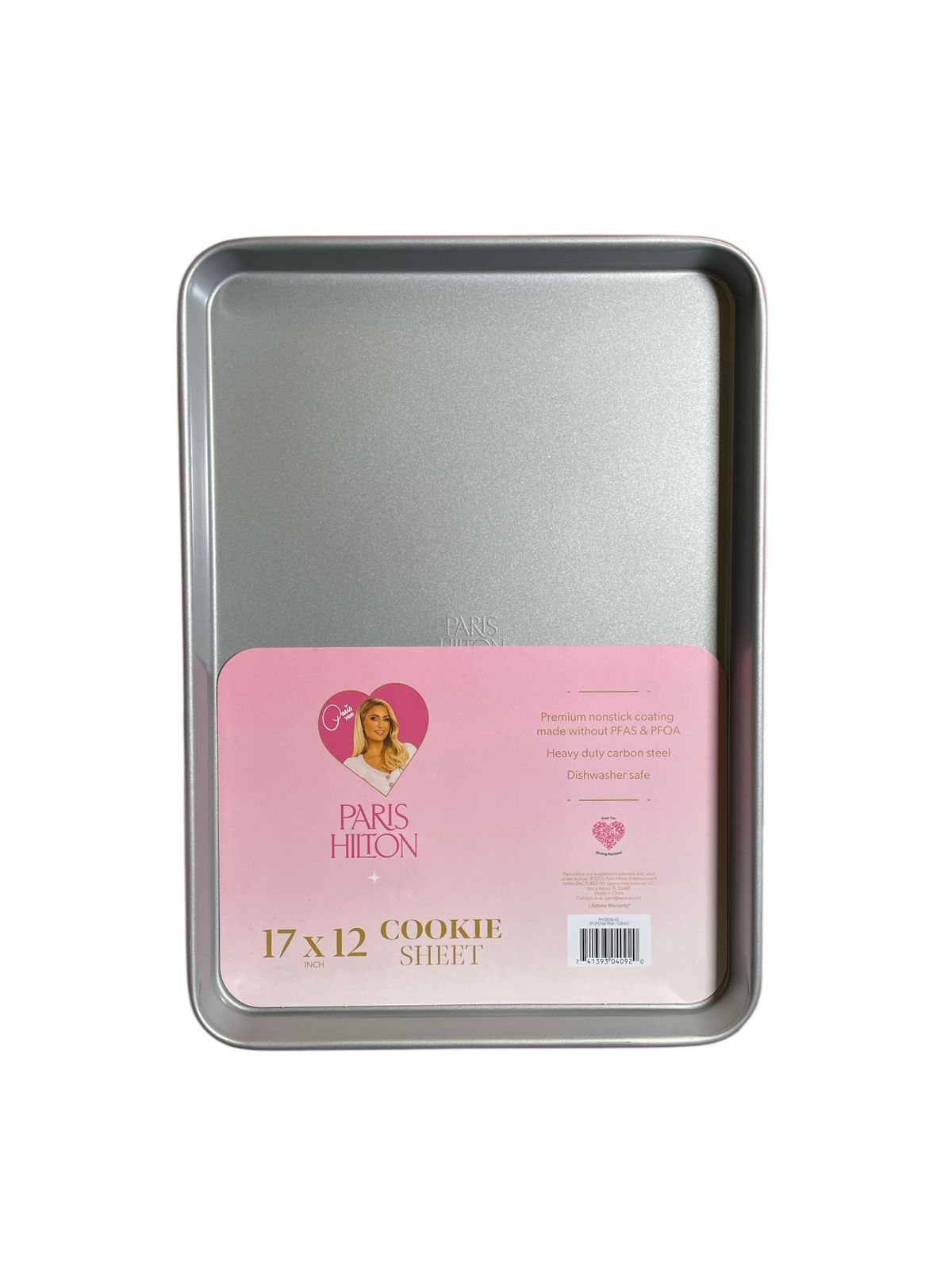 Bandeja para Hornear Paris Hilton 17x12” Antiadherente Premium